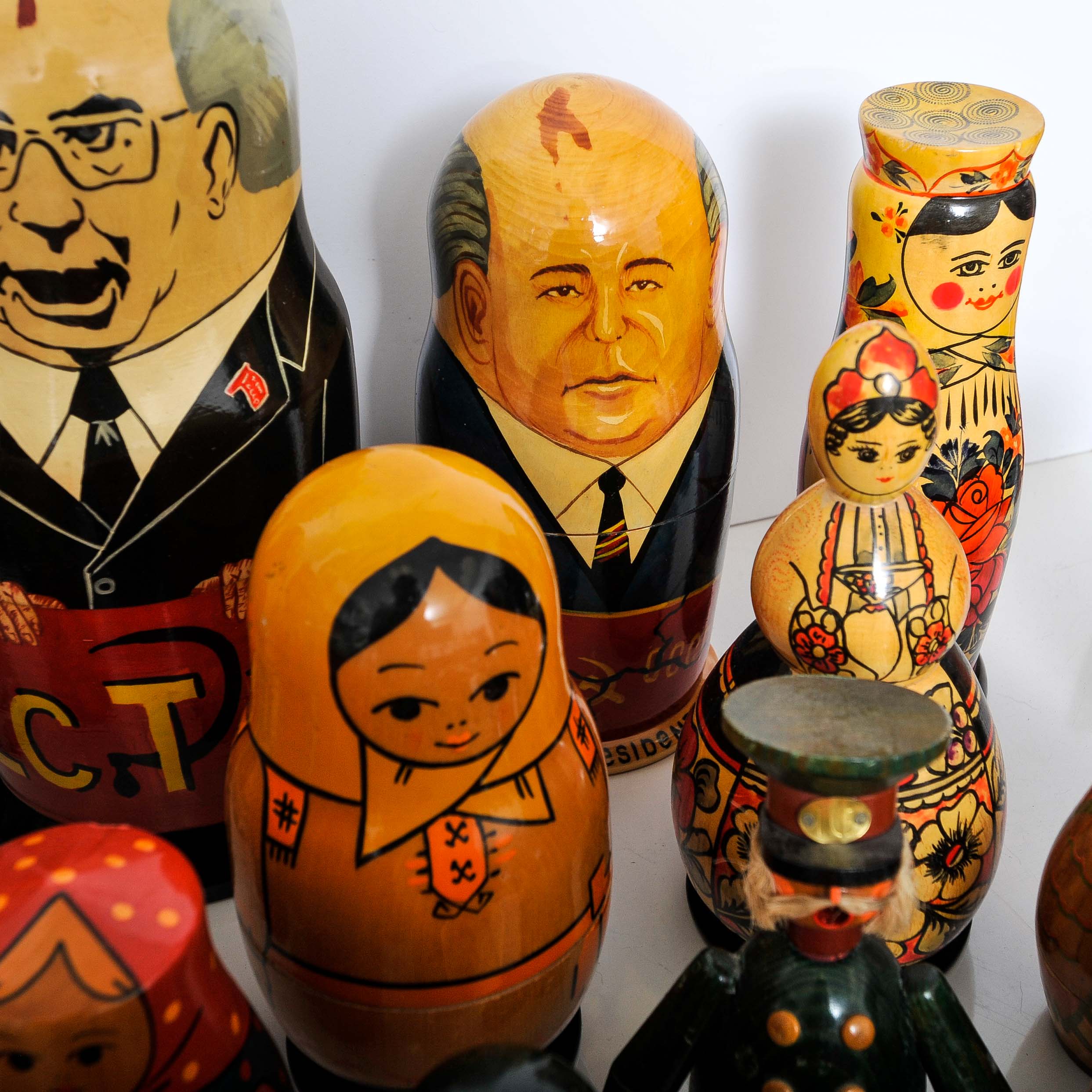 Collection of Matryoshka Nesting Dolls