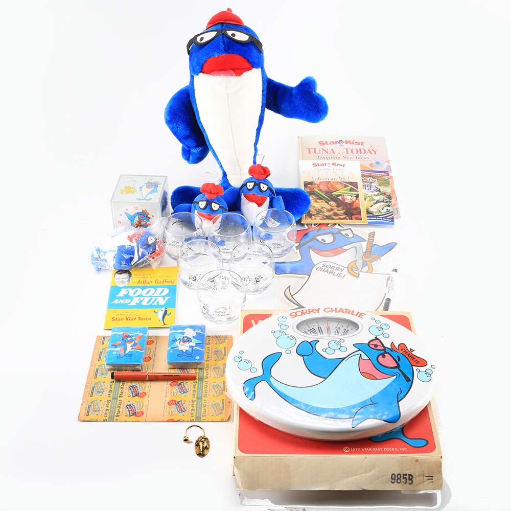 Vintage Starkist "Charlie the Tuna" Paraphernalia