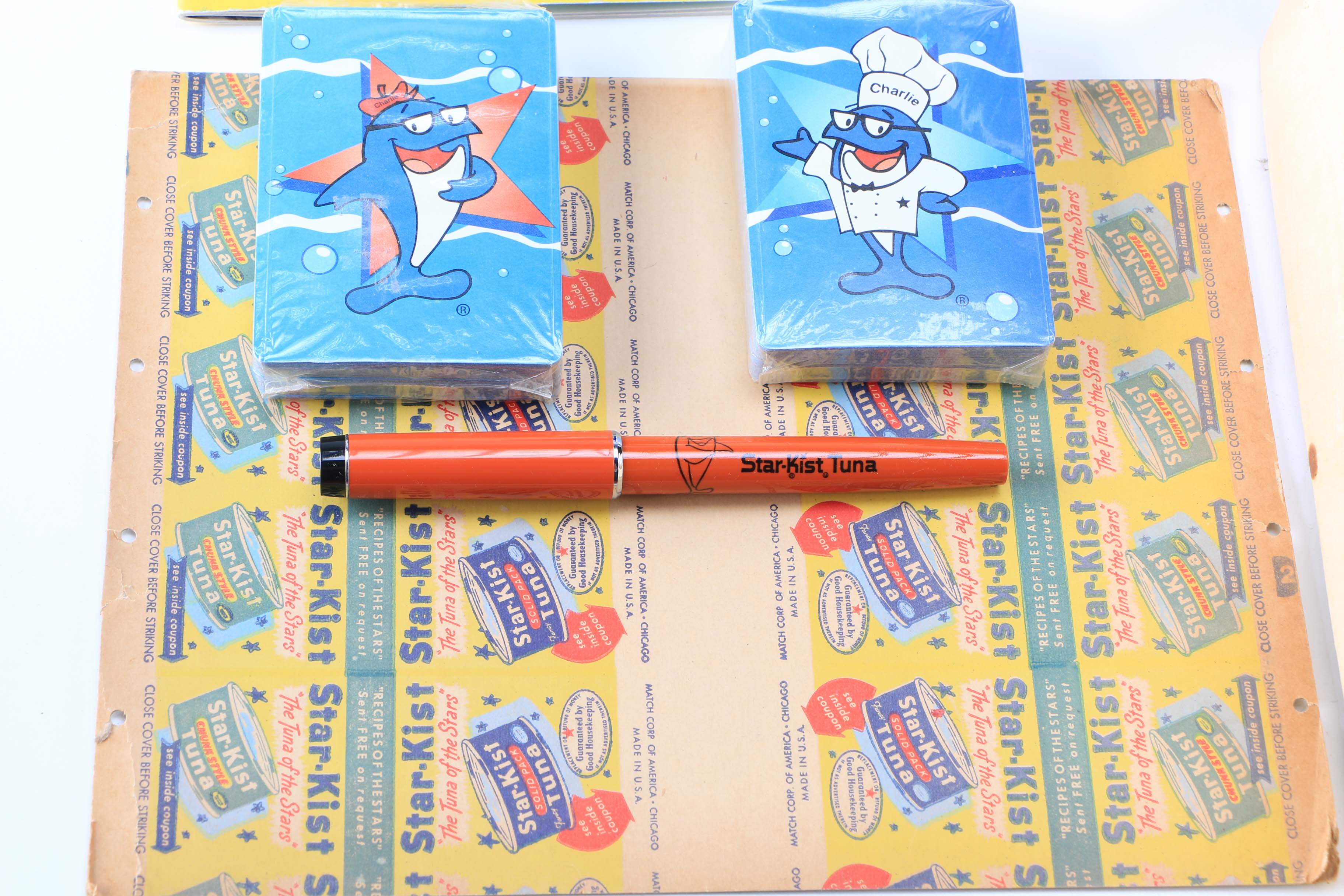 Vintage Starkist "Charlie the Tuna" Paraphernalia