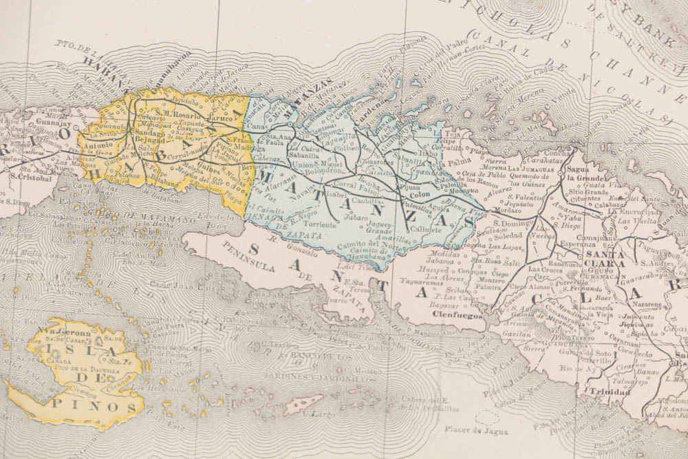 Cuba Atlas World Map