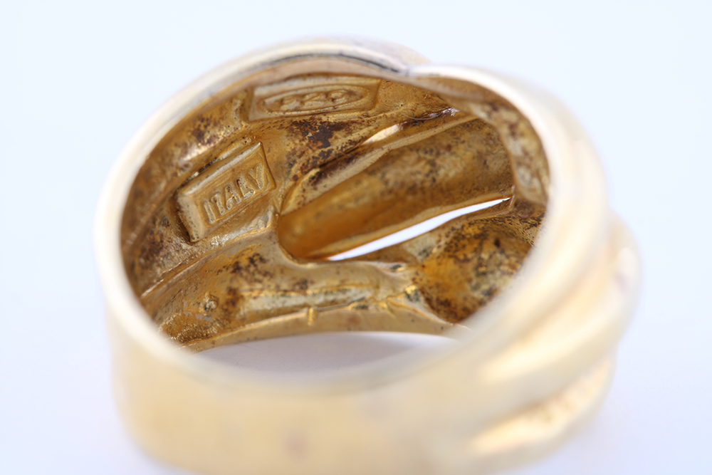 Sterling Silver Aquamarine, Glass, and Emerald Rings