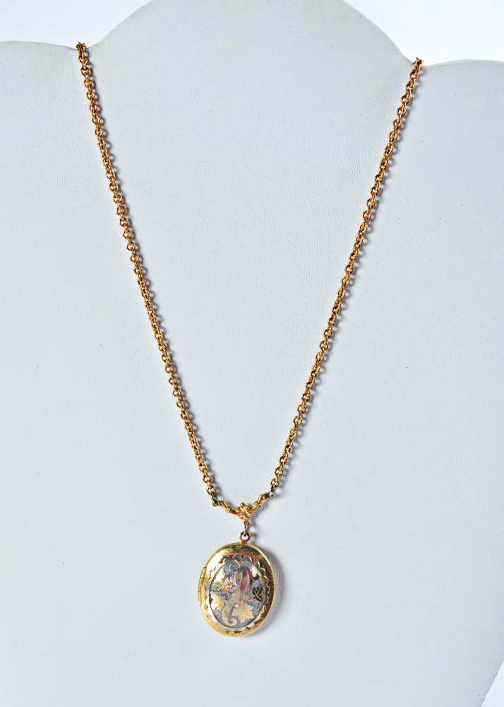 Gold Tone Necklaces and Pendants