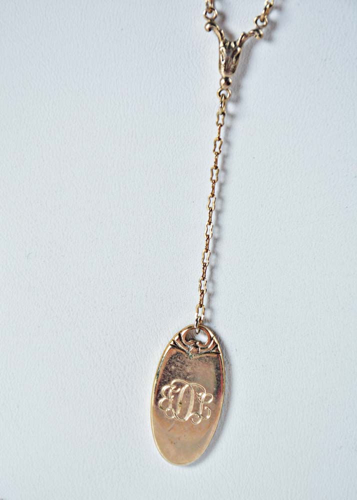 Gold Tone Necklaces and Pendants