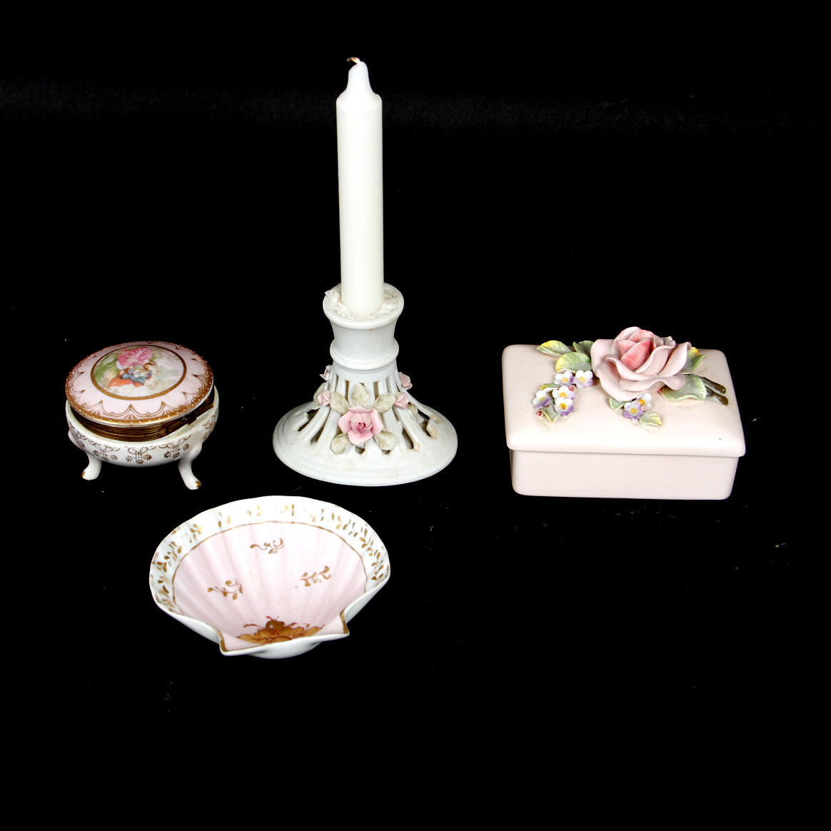 Collection of Vintage Porcelain Decor