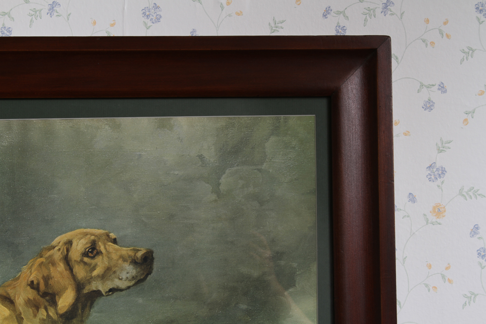 Offset Lithograph After Maud Earl's "Golden Retriever (Serving the Guns)"