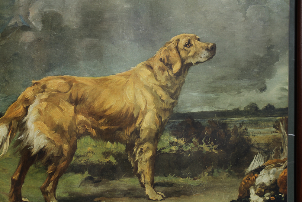 Offset Lithograph After Maud Earl's "Golden Retriever (Serving the Guns)"