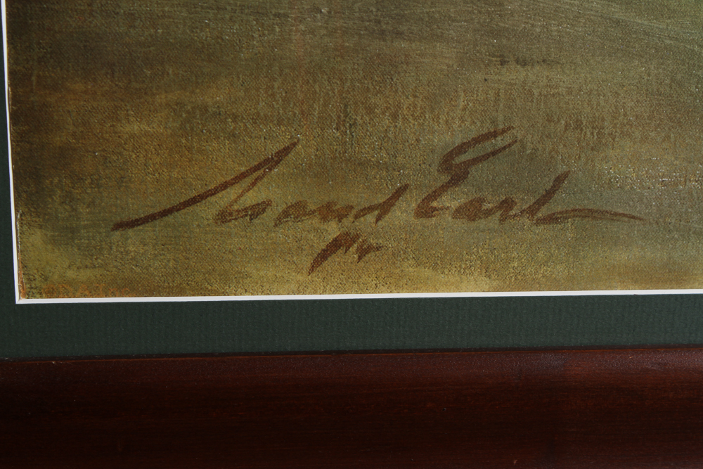 Offset Lithograph After Maud Earl's "Golden Retriever (Serving the Guns)"