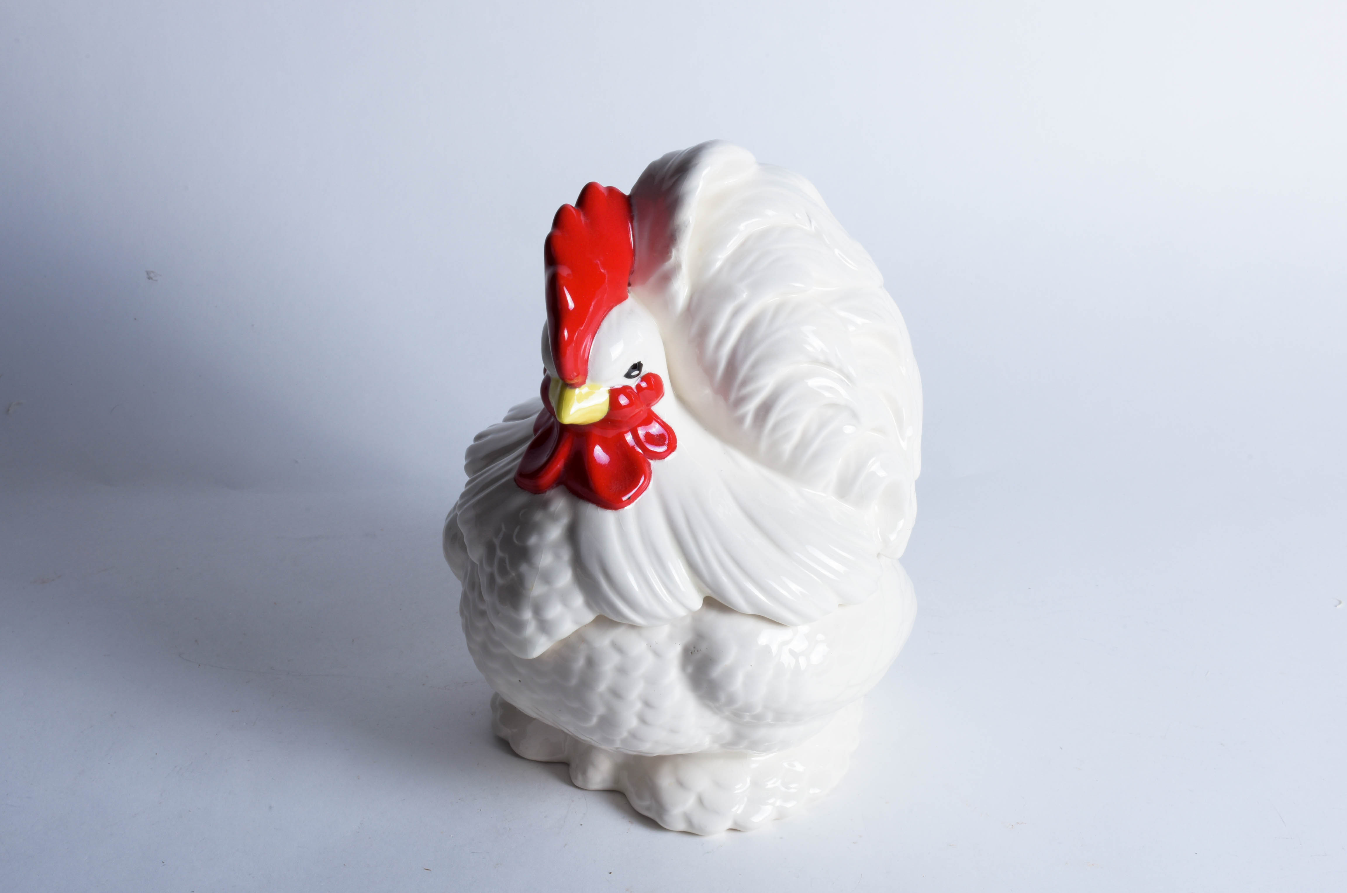 Susan Winget "Sunrise" Canister Set and Rooster Decor