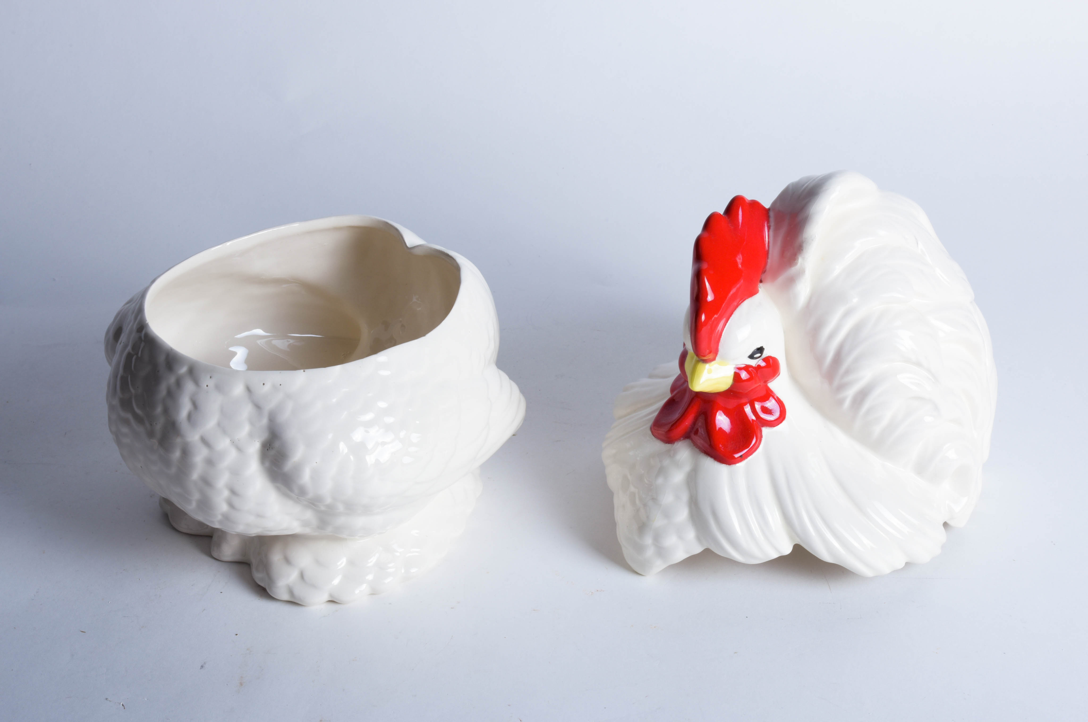 Susan Winget "Sunrise" Canister Set and Rooster Decor