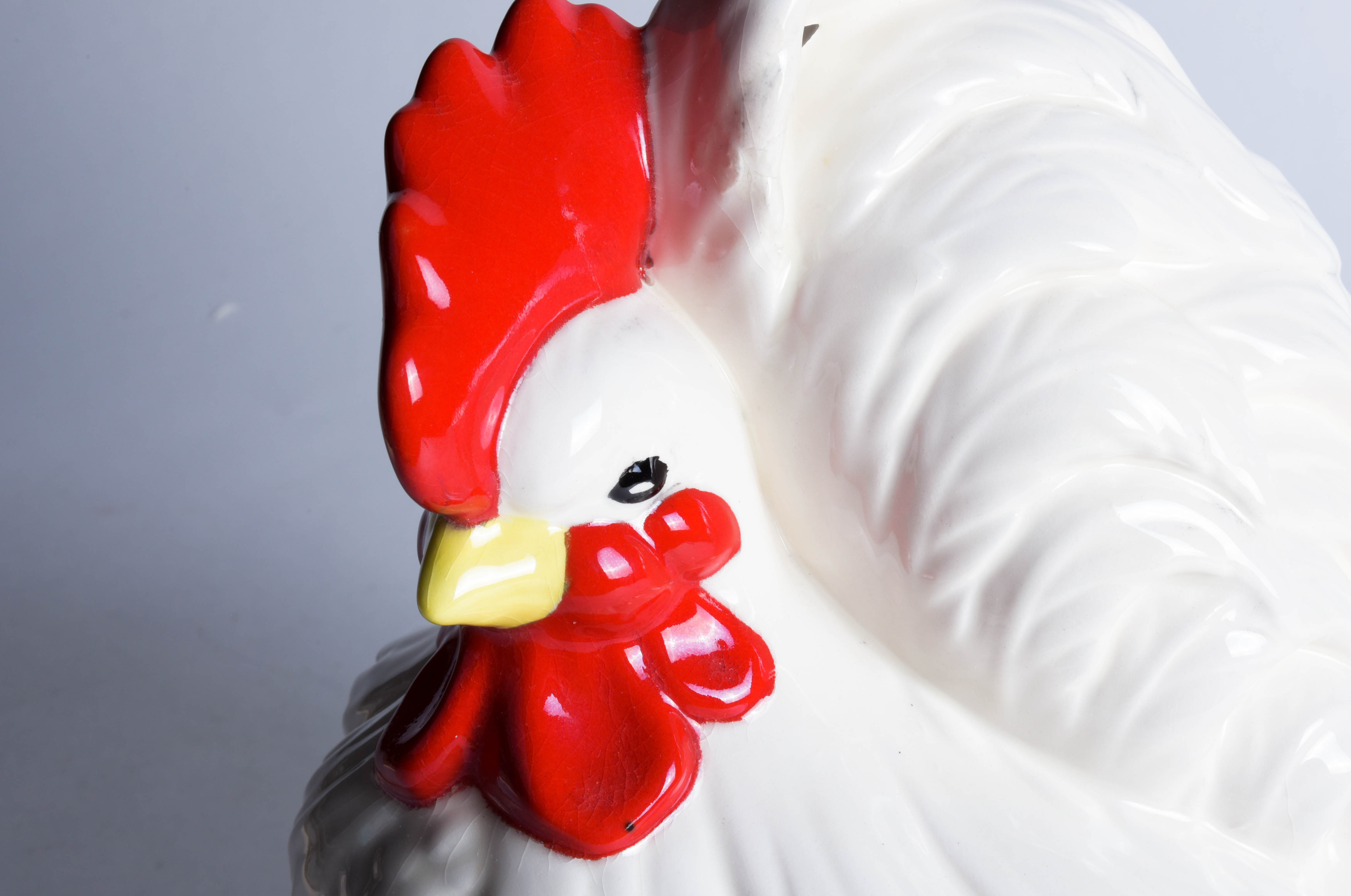 Susan Winget "Sunrise" Canister Set and Rooster Decor