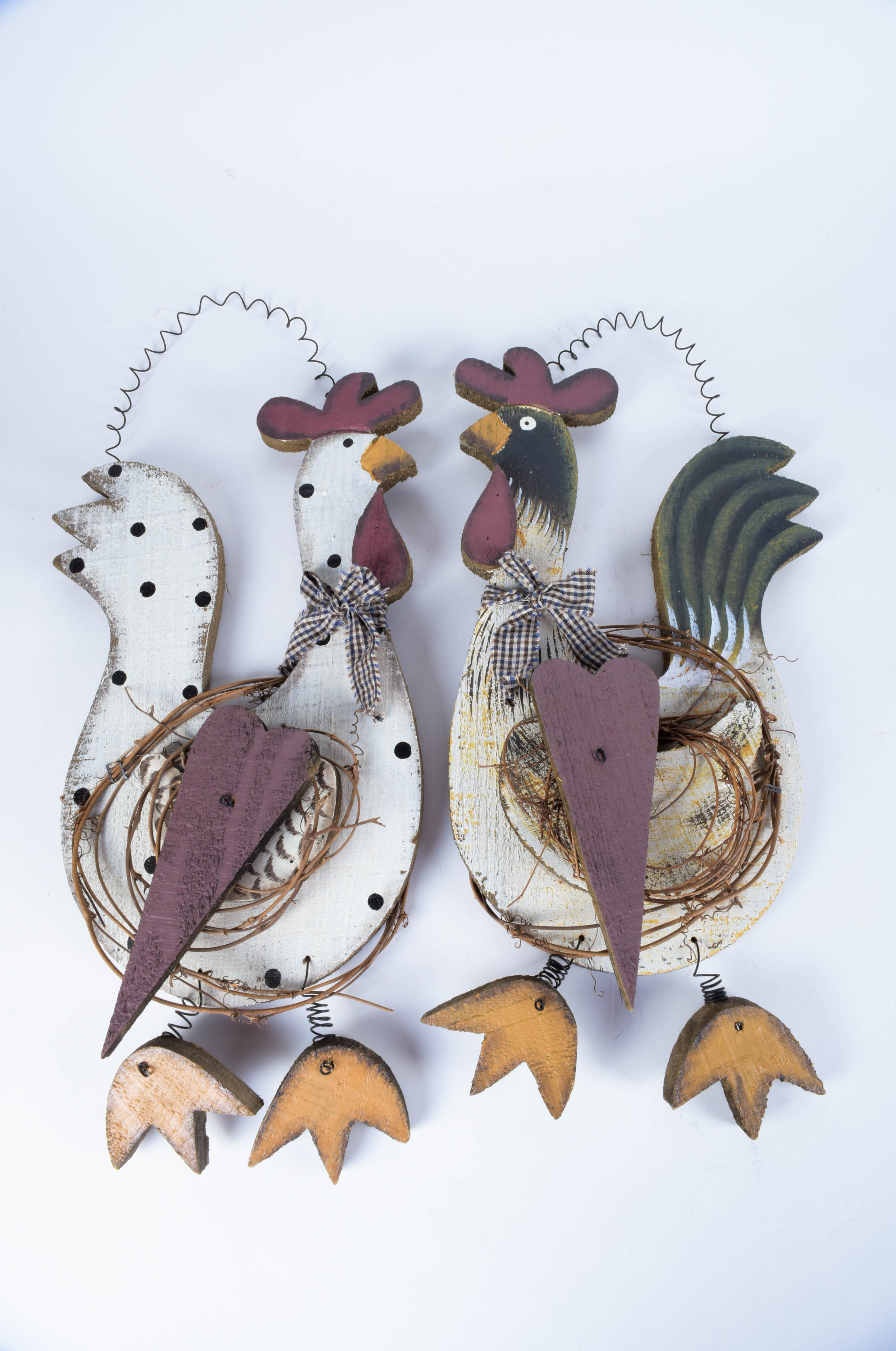 Susan Winget "Sunrise" Canister Set and Rooster Decor