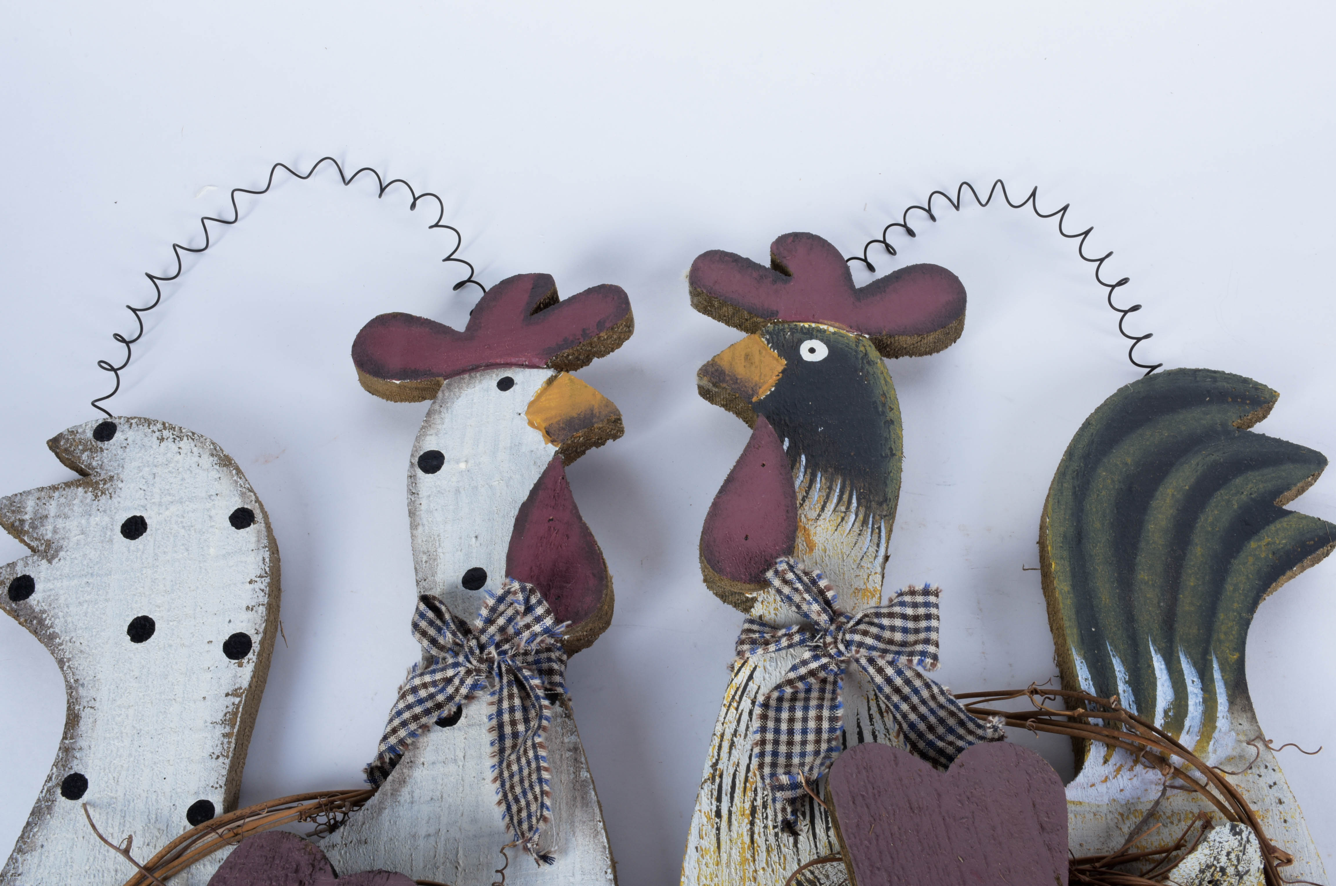 Susan Winget "Sunrise" Canister Set and Rooster Decor