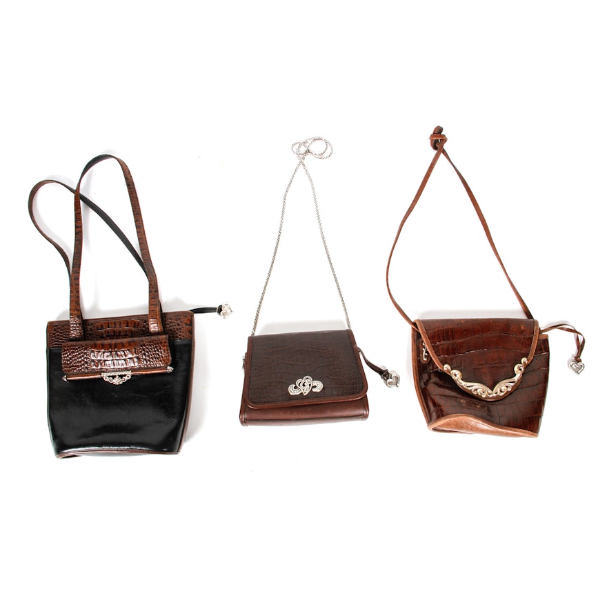 Collection of Vintage Brighton Leather Handbags