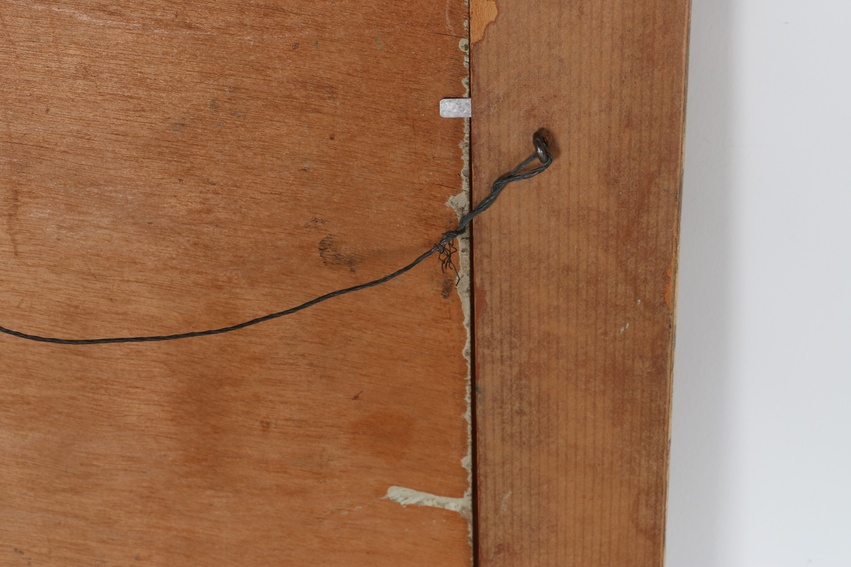 Linwood Payson Ames Oil Painting of Wintry Scene