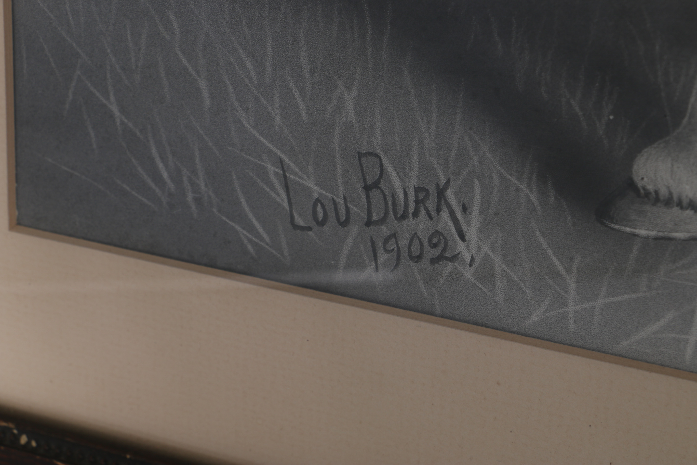 Lou Burk Hand-Embellished Print "Prince Grandeur 9639" 1902