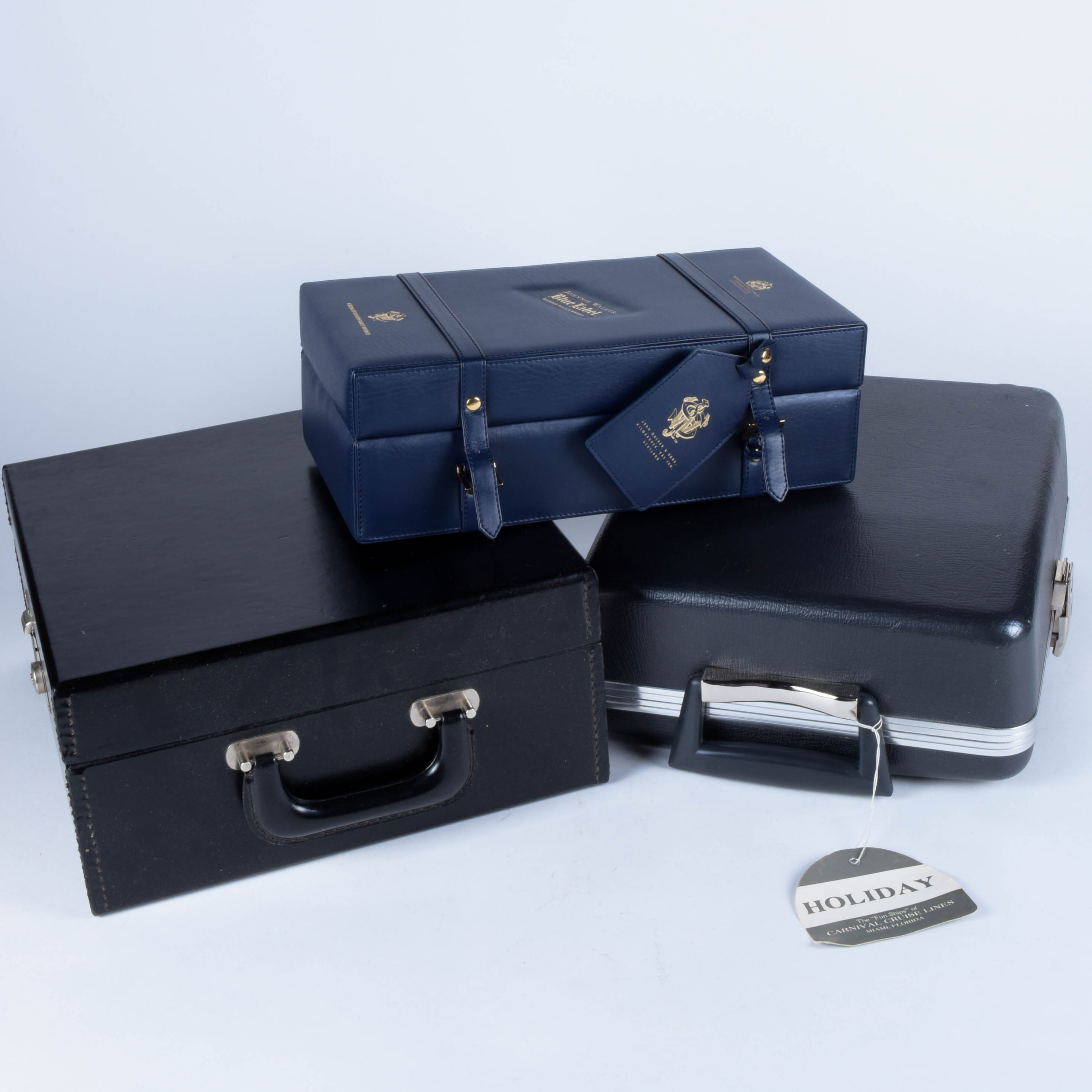 Barware Cases and Johnnie Walker Blue Label Whiskey Box