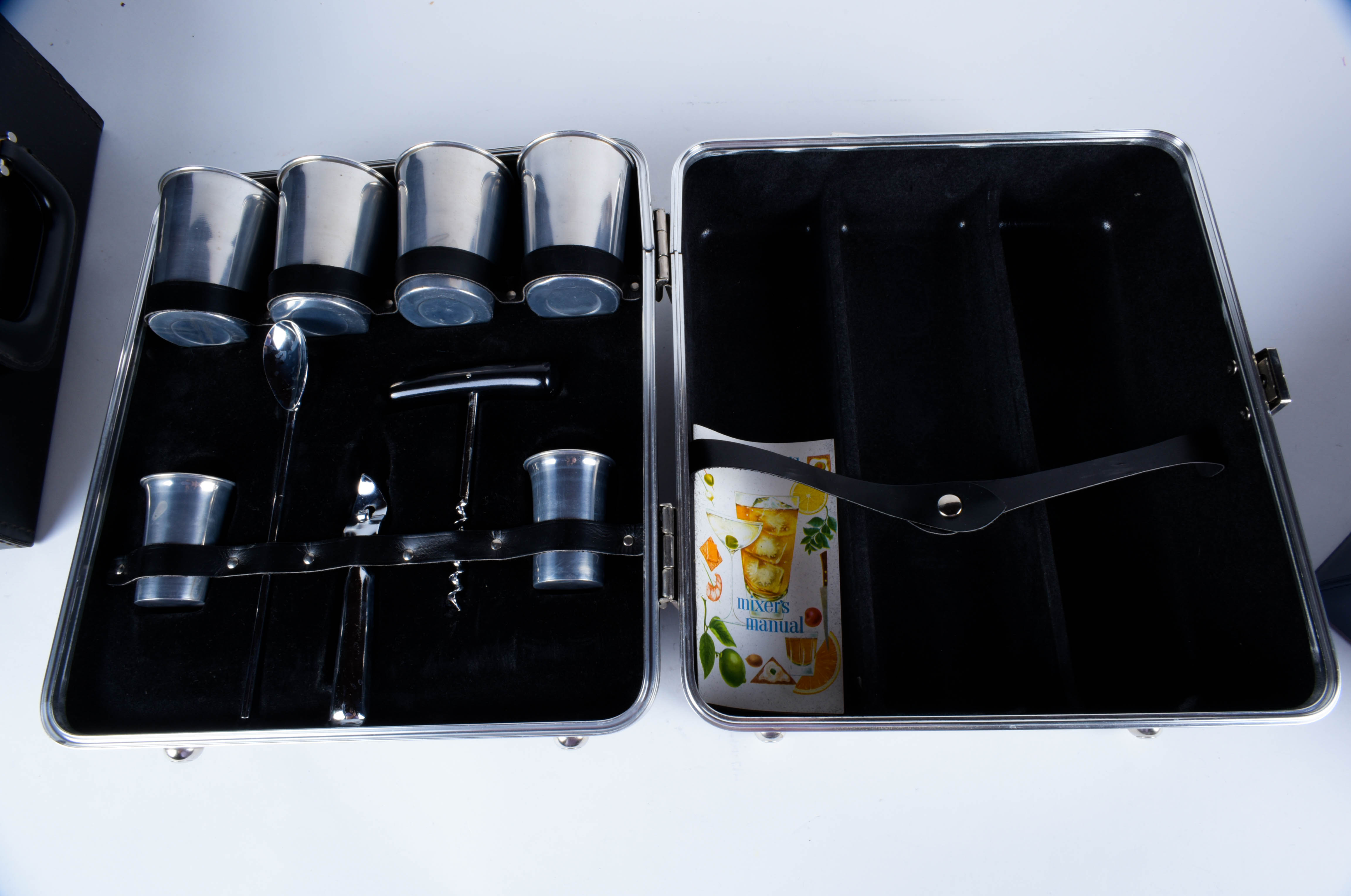 Barware Cases and Johnnie Walker Blue Label Whiskey Box