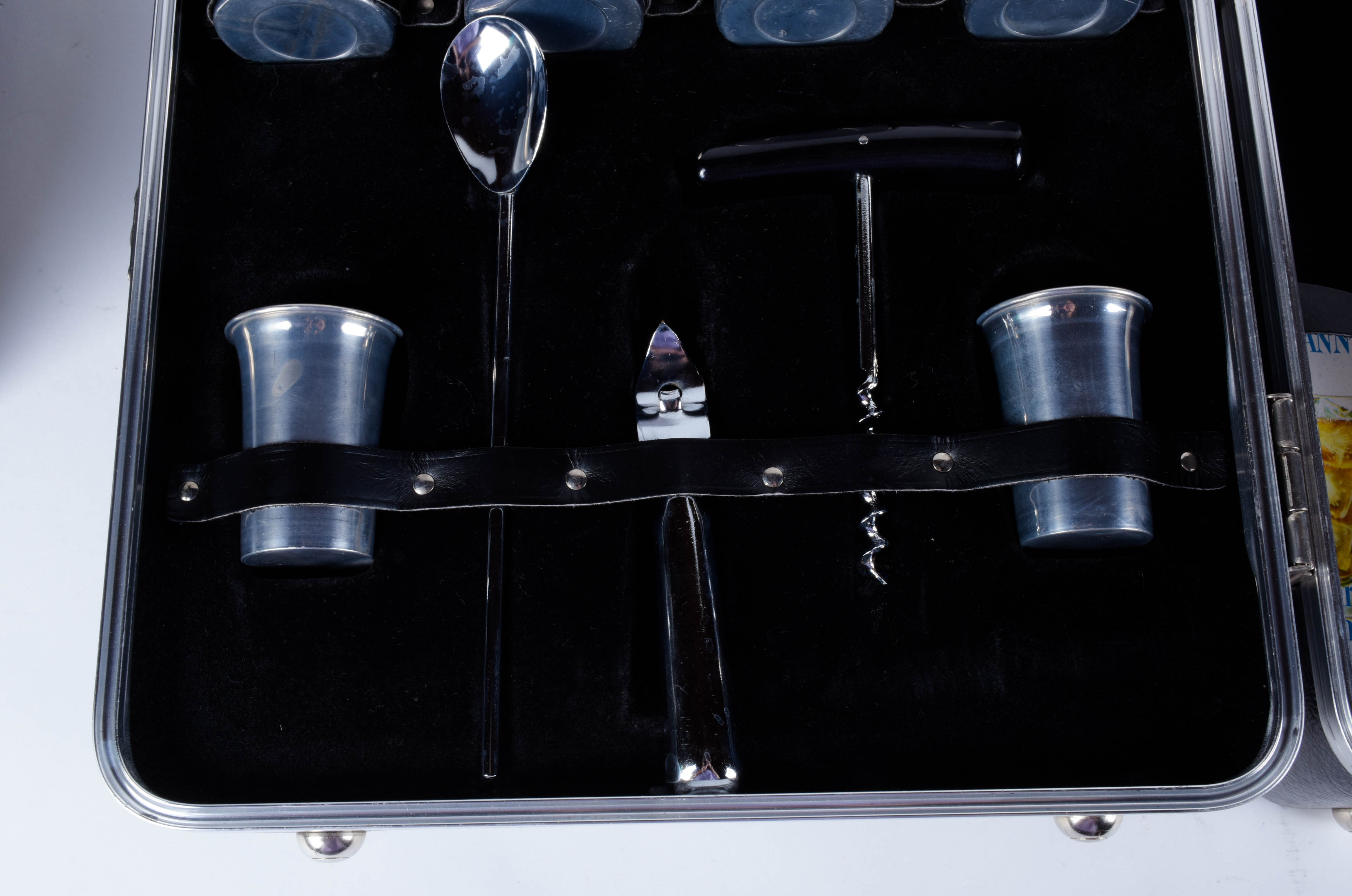 Barware Cases and Johnnie Walker Blue Label Whiskey Box