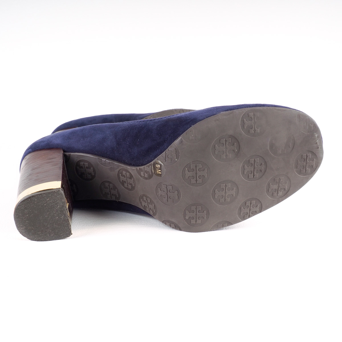 Tory Burch Blue Suede Pumps