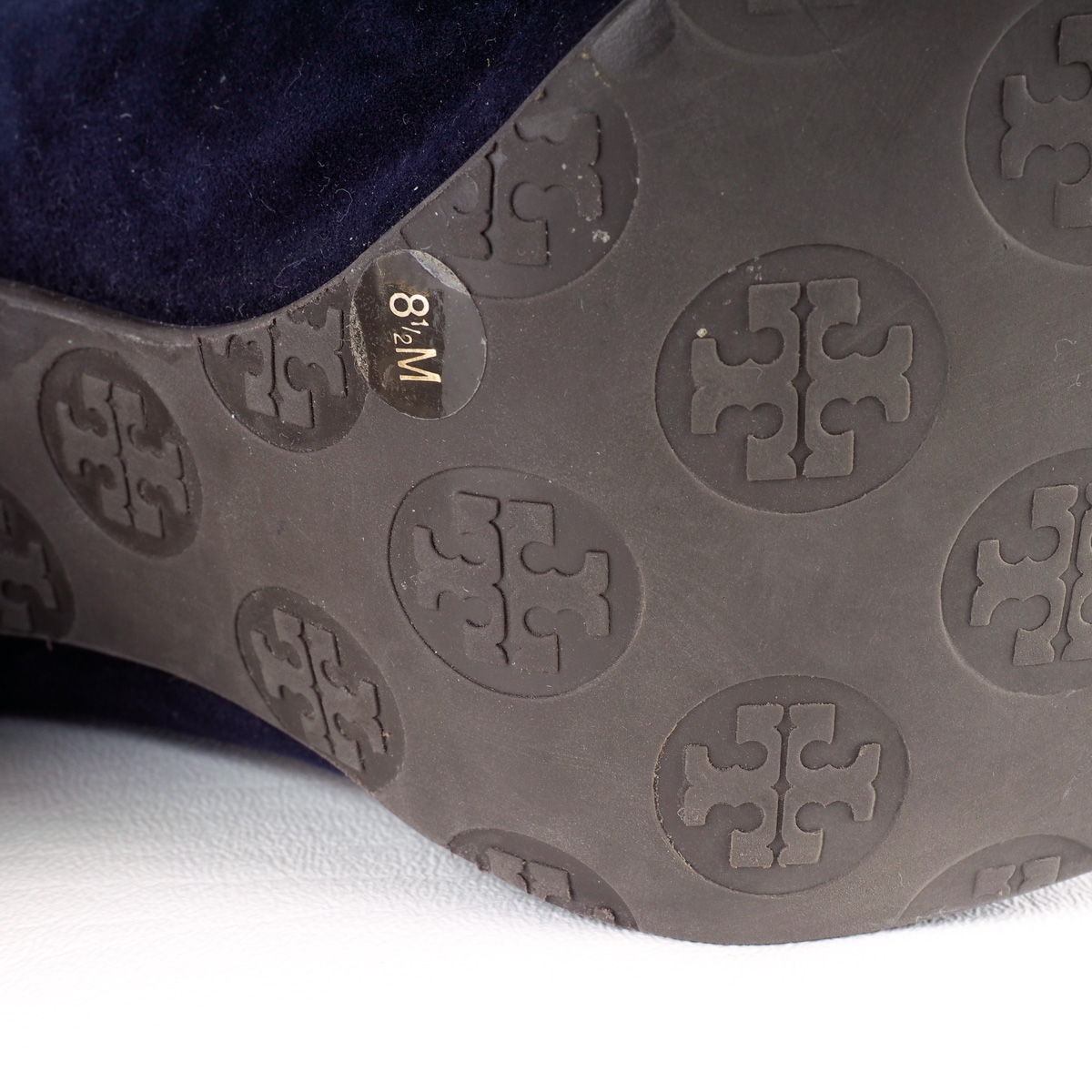 Tory Burch Blue Suede Pumps