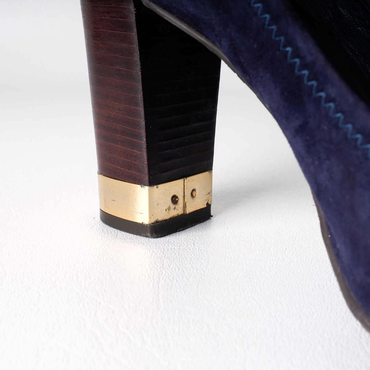 Tory Burch Blue Suede Pumps