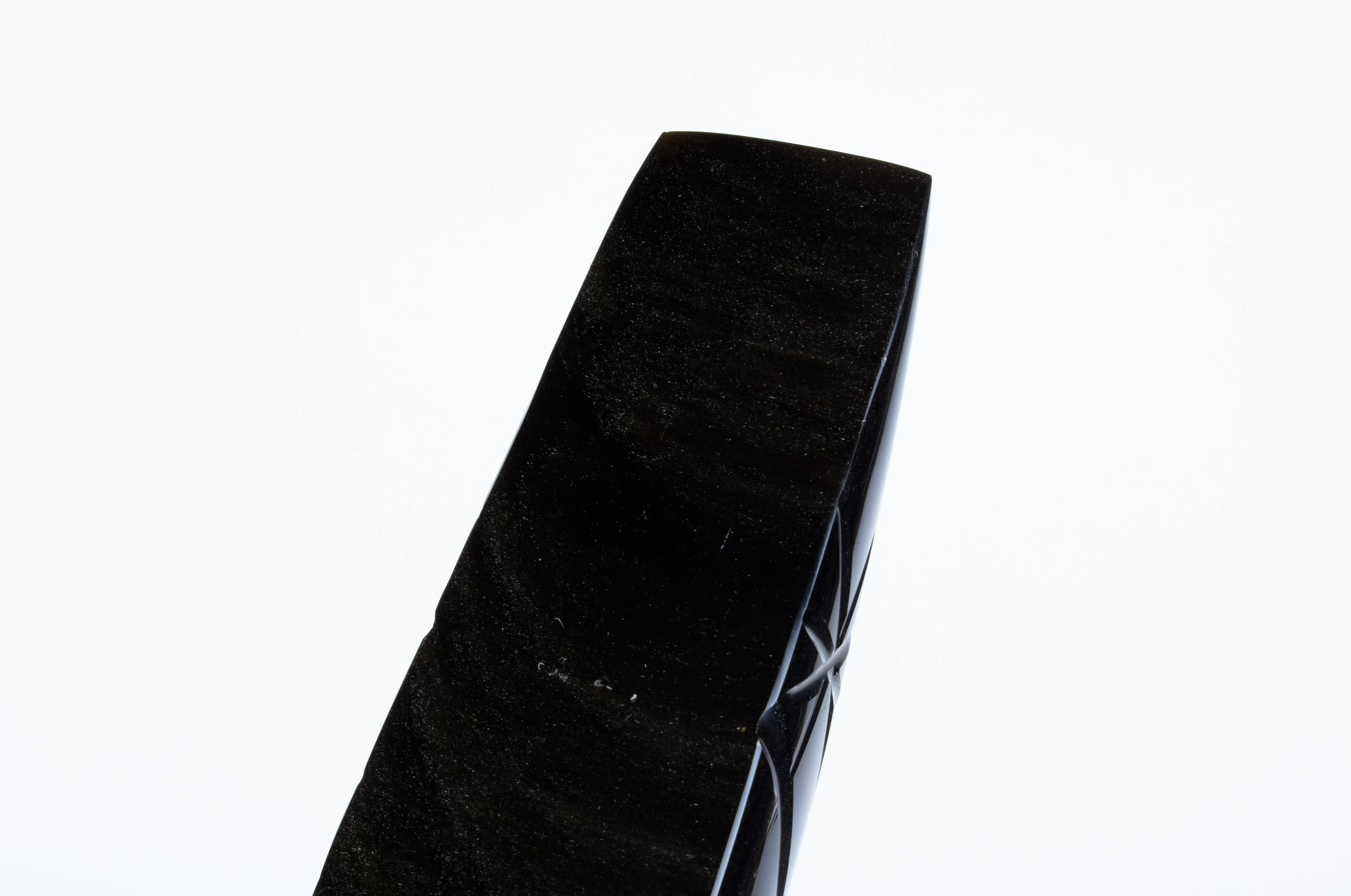 Three Carved Obsidian Sculptures