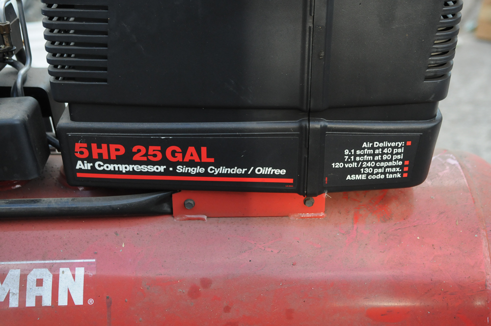 Craftsman 5HP 25 GAL Air Compressor