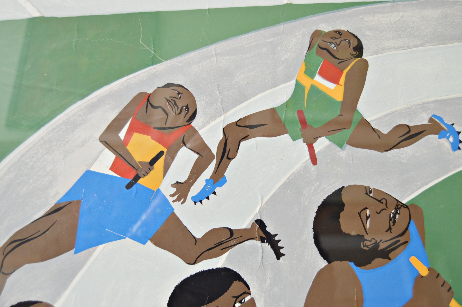 1972 Olympische Spiele München Poster by Jacob Lawrence