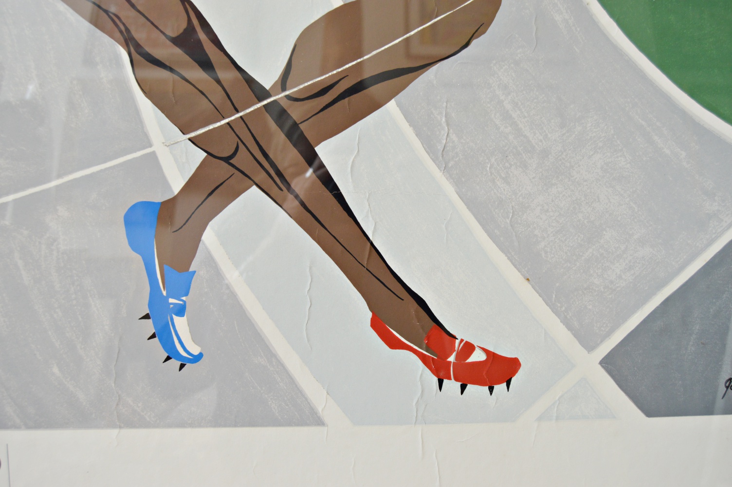 1972 Olympische Spiele München Poster by Jacob Lawrence