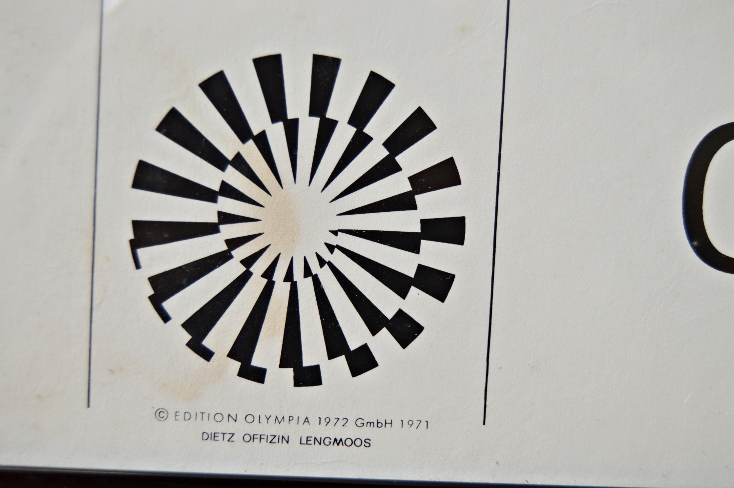 1972 Olympische Spiele München Poster by Jacob Lawrence