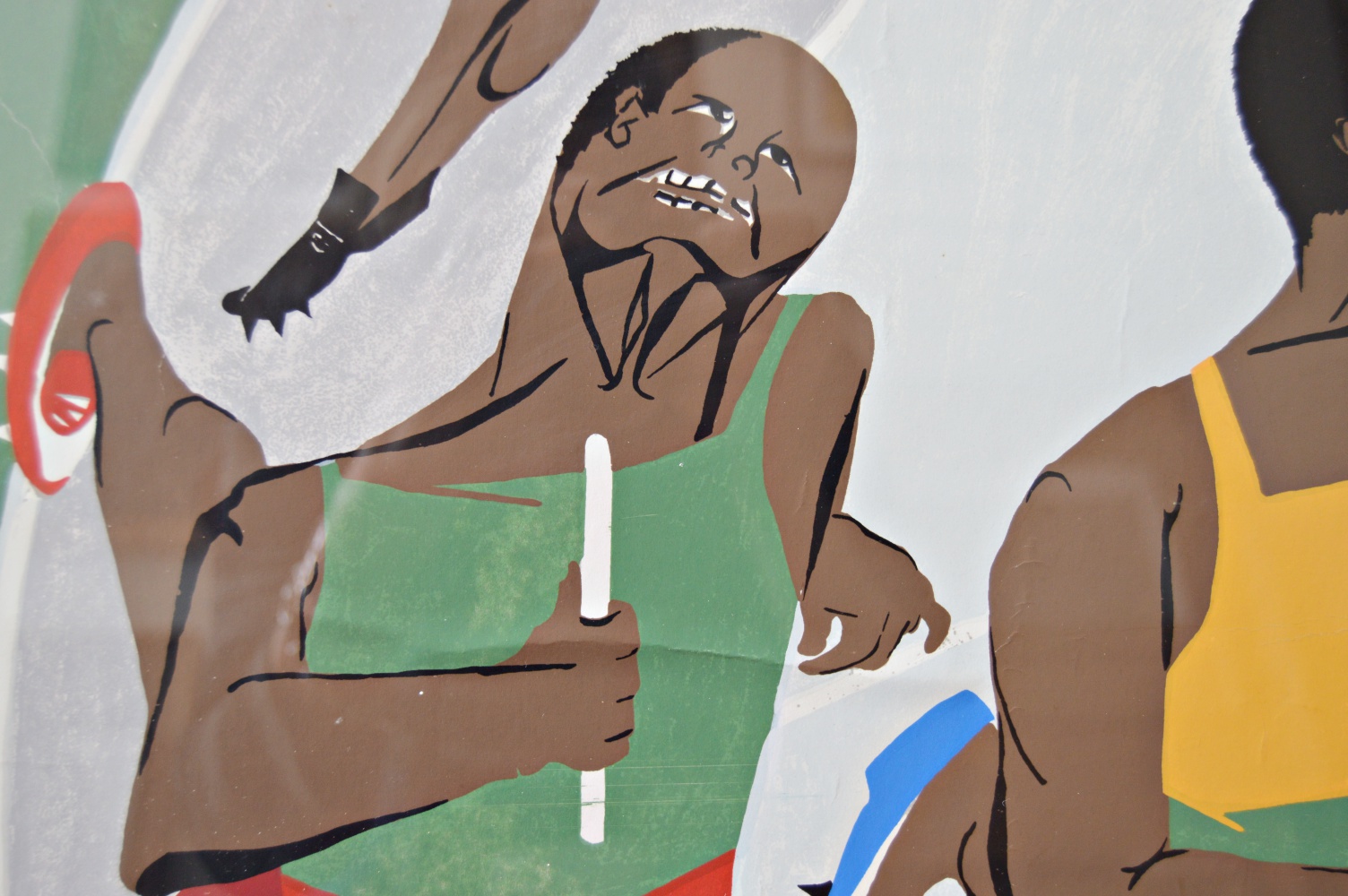 1972 Olympische Spiele München Poster by Jacob Lawrence