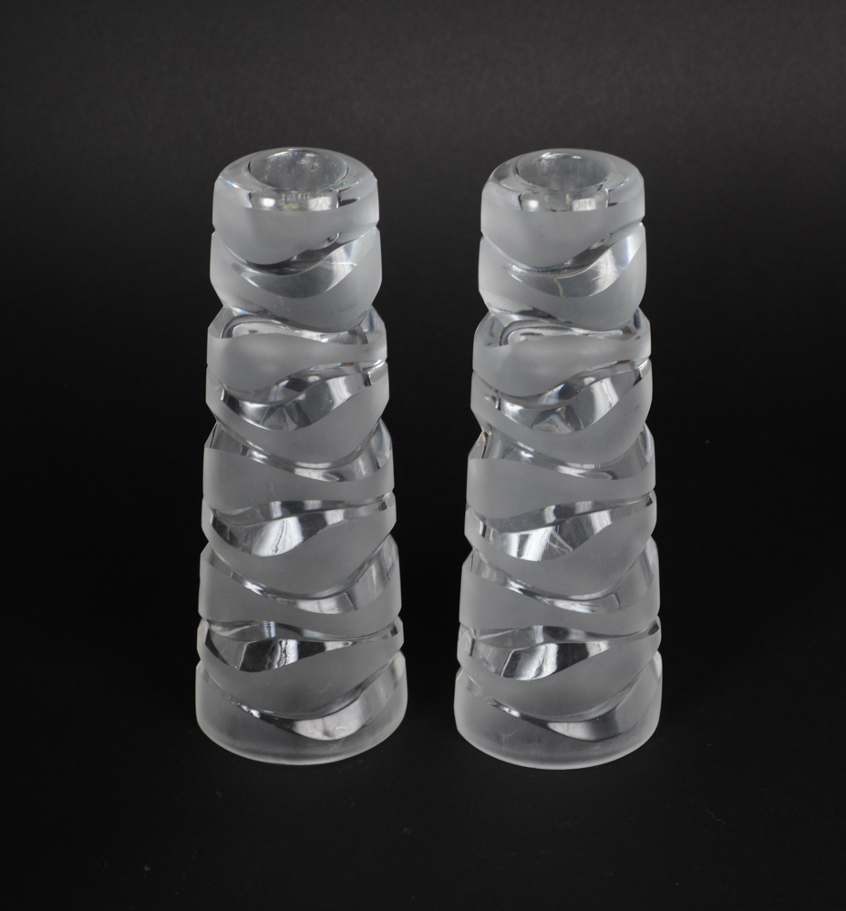 Crystal Tableware and Candlesticks