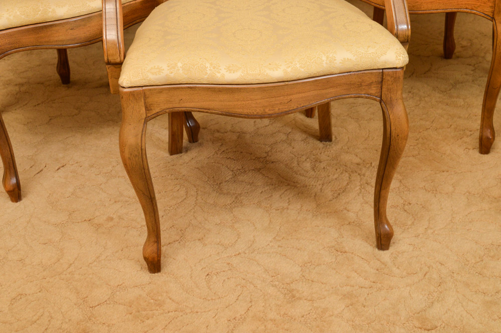 Set of Six Vintage Thomasville Dining Chairs