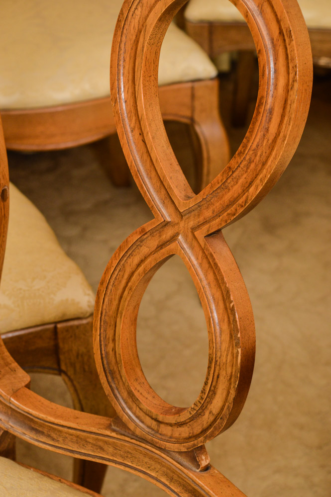 Set of Six Vintage Thomasville Dining Chairs