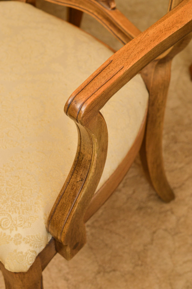 Set of Six Vintage Thomasville Dining Chairs