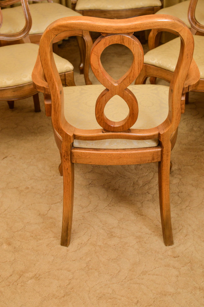 Set of Six Vintage Thomasville Dining Chairs