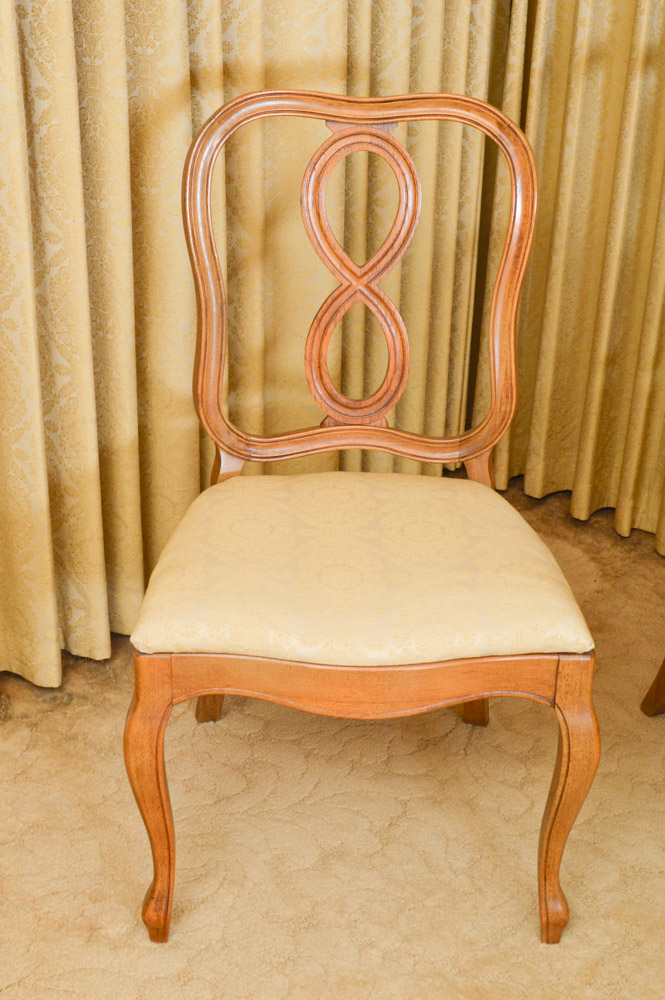 Set of Six Vintage Thomasville Dining Chairs