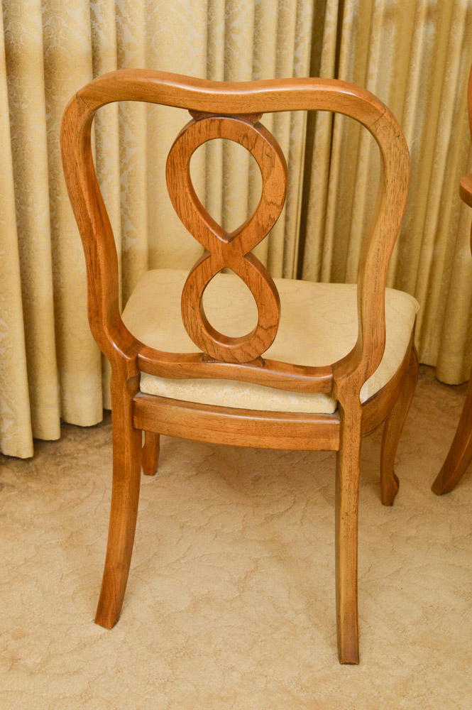 Set of Six Vintage Thomasville Dining Chairs
