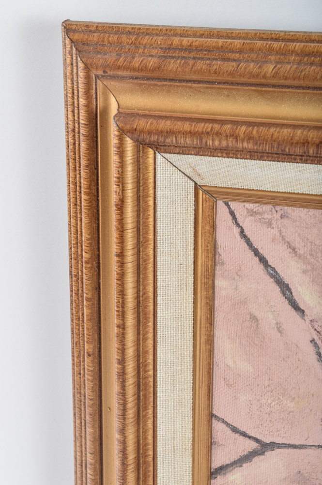 Ruth Signed Still Life Oil Painting