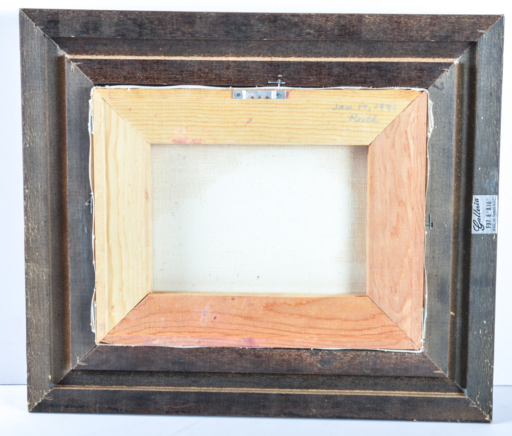 Ruth Signed Still Life Oil Painting