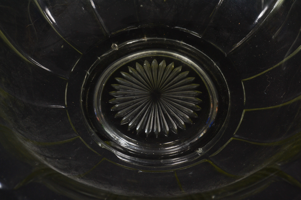 Pressed Glass Serving Bowls