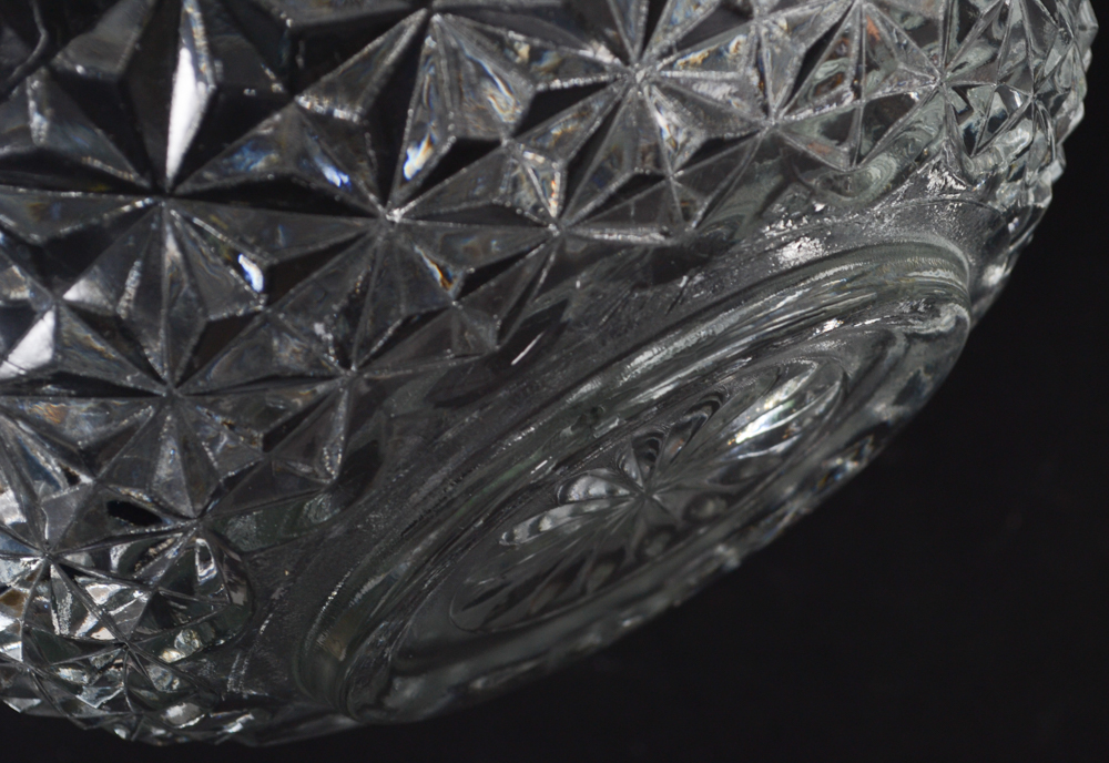 Pressed Glass Serving Bowls