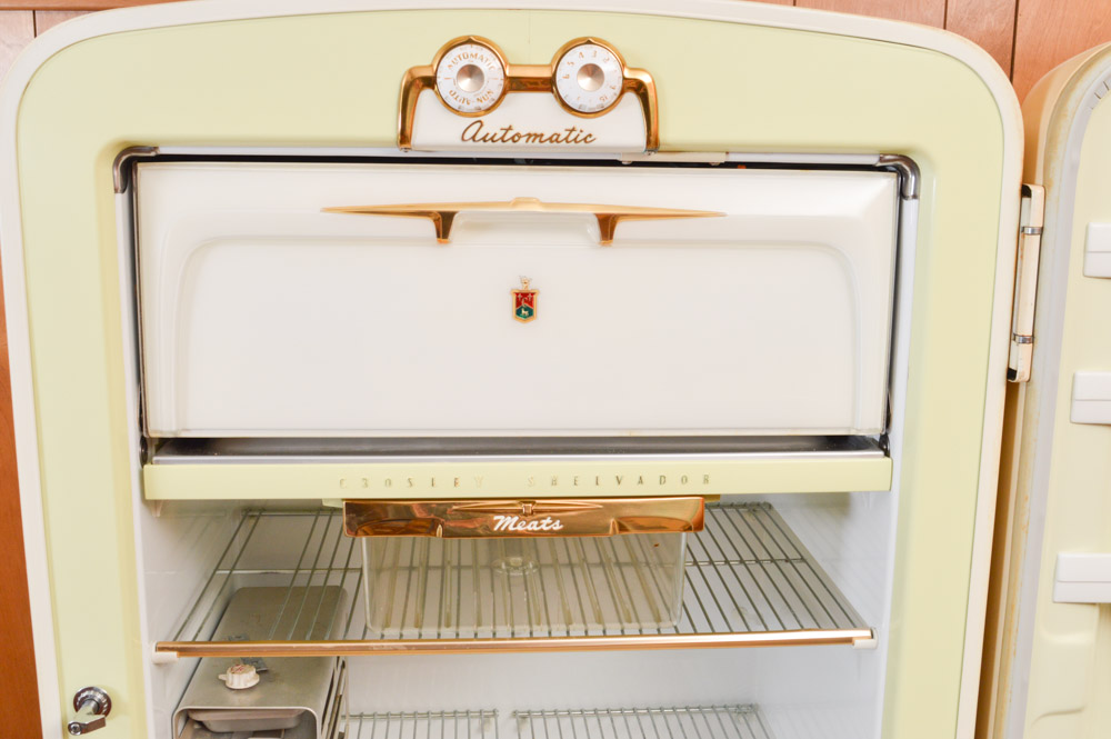 1950s Crosley Shelvador Automatic Refrigerator