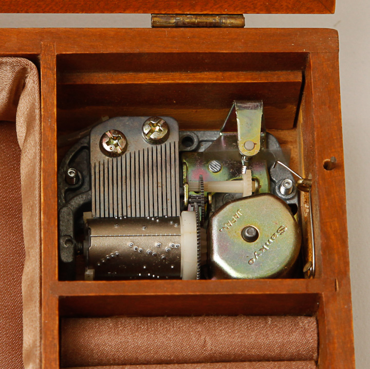 Set of Wooden Boxes Featuring Hallmark