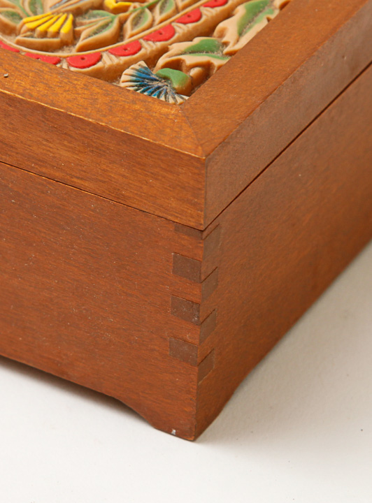 Set of Wooden Boxes Featuring Hallmark