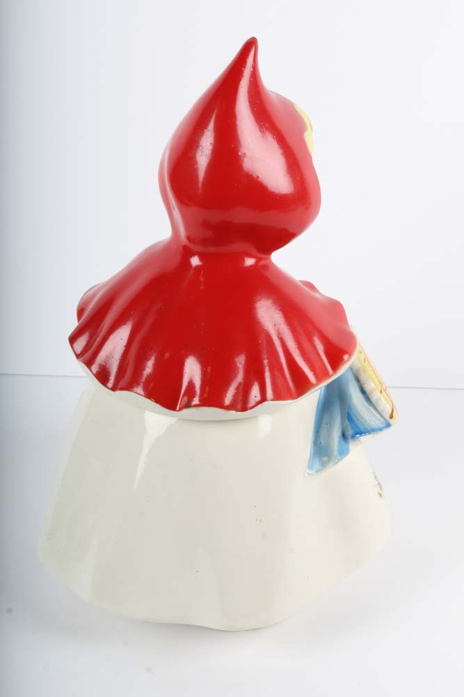 Vintage Hull Pottery "Little Red Riding Hood" Cookie Jar