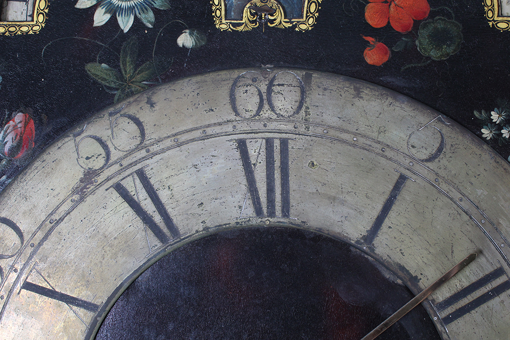 8 ft. Antique Oak Tall Case Clock