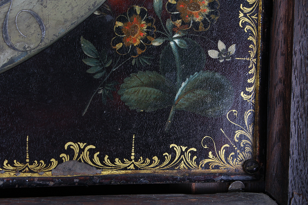 8 ft. Antique Oak Tall Case Clock