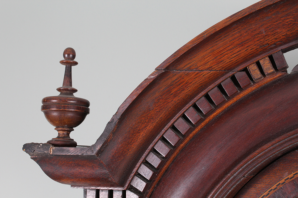 8 ft. Antique Oak Tall Case Clock