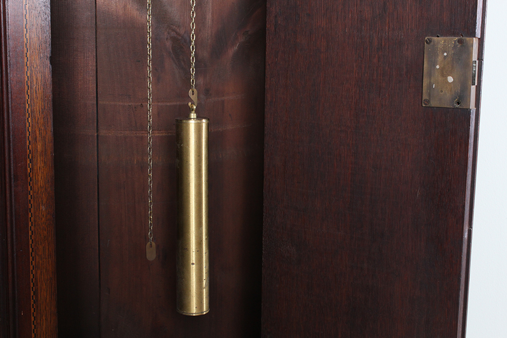 8 ft. Antique Oak Tall Case Clock